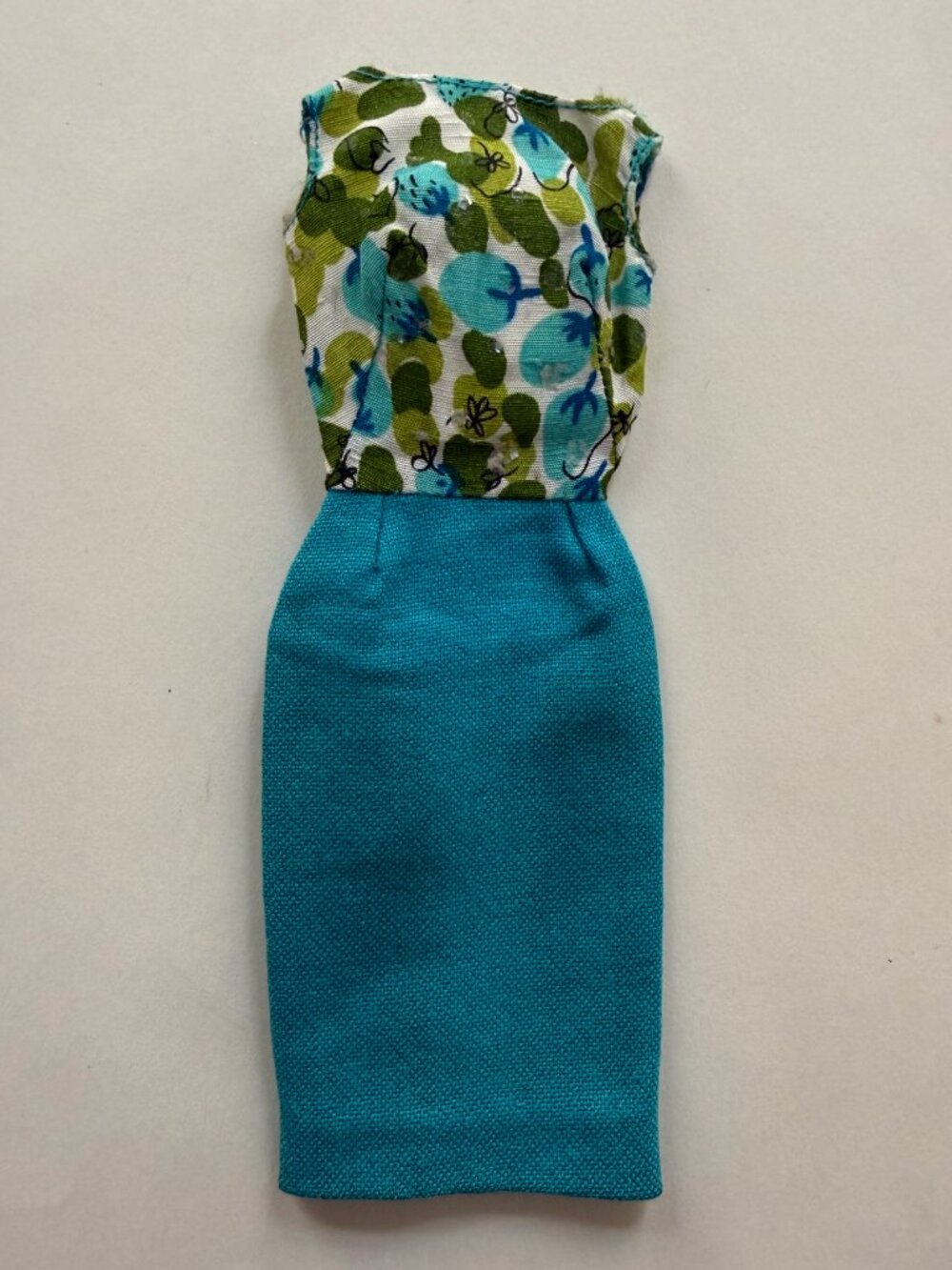 Vintage Barbie Fashion Editor / Club Meeting Dress Only